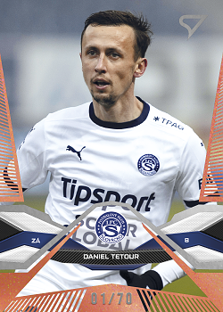 Daniel Tetour Slovacko SportZoo Chance Liga 2025/26 2. serie Copper /70 #316