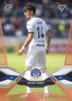 Daniel Barat Slovacko SportZoo Chance Liga 2025/26 2. serie Copper /70 #317