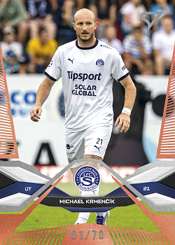 Michael Krmencik Slovacko SportZoo Chance Liga 2025/26 2. serie Copper /70 #318