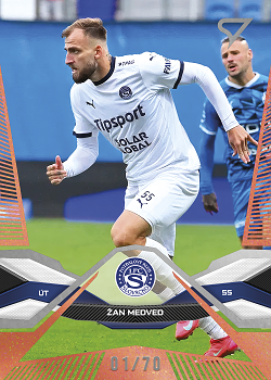 Zan Medved Slovacko SportZoo Chance Liga 2025/26 2. serie Copper /70 #320