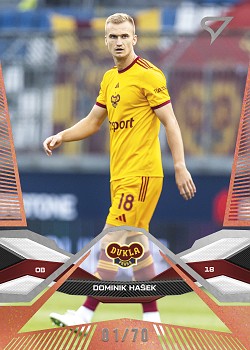 Dominik Hasek Dukla Praha SportZoo Chance Liga 2025/26 2. serie Copper /70 #321
