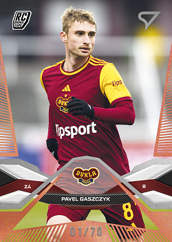 Pavel Gaszczyk Dukla Praha SportZoo Chance Liga 2025/26 2. serie Copper /70 #326