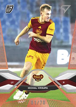 Michal Kroupa Dukla Praha SportZoo Chance Liga 2025/26 2. serie Copper /70 #331