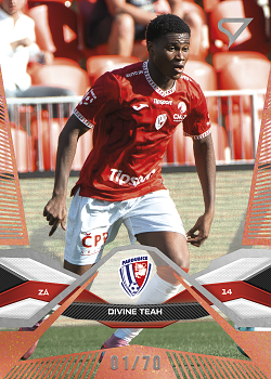 Divine Teah Pardubice SportZoo Chance Liga 2025/26 2. serie Copper /70 #341
