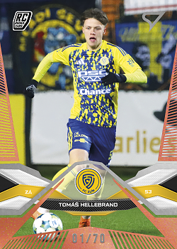 Tomas Hellebrand Zlin SportZoo Chance Liga 2025/26 2. serie Copper /70 #348