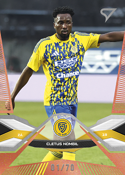Cletus Nombil Zlin SportZoo Chance Liga 2025/26 2. serie Copper /70 #350