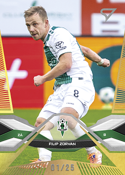Filip Zorvan Jablonec SportZoo Chance Liga 2025/26 2. serie Gold /25 #249