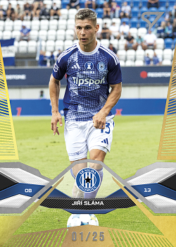 Jiri Slama Sigma Olomouc SportZoo Chance Liga 2025/26 2. serie Gold /25 #253