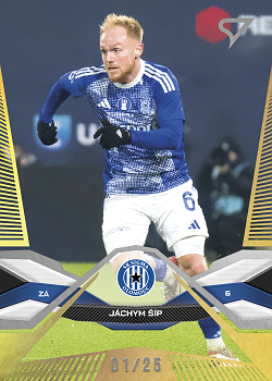 Jachym Sip Sigma Olomouc SportZoo Chance Liga 2025/26 2. serie Gold /25 #260