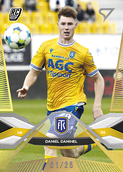 Daniel Danihel Teplice SportZoo Chance Liga 2025/26 2. serie Gold /25 #295
