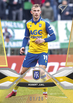 Robert Jukl Teplice SportZoo Chance Liga 2025/26 2. serie Gold /25 #297