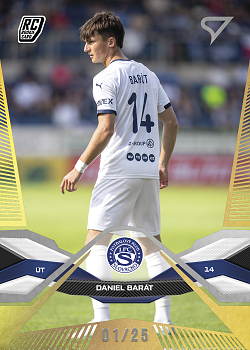 Daniel Barat Slovacko SportZoo Chance Liga 2025/26 2. serie Gold /25 #317