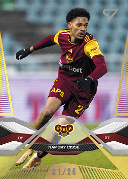 Namory Cisse Dukla Praha SportZoo Chance Liga 2025/26 2. serie Gold /25 #329