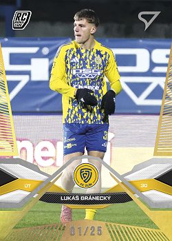 Lukas Branecky Zlin SportZoo Chance Liga 2025/26 2. serie Gold /25 #353