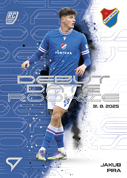 Jakub Pira Banik Ostrava SportZoo Chance Liga 2025/26 2. serie Debut Date Rookie #DR-03