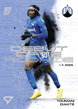 Toumani Diakite Liberec SportZoo Chance Liga 2025/26 2. serie Debut Date Rookie #DR-06