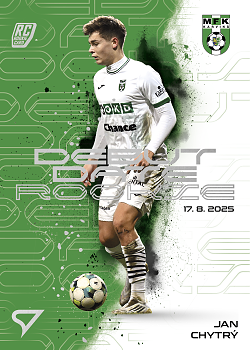 Jan Chytry Karvina SportZoo Chance Liga 2025/26 2. serie Debut Date Rookie #DR-09