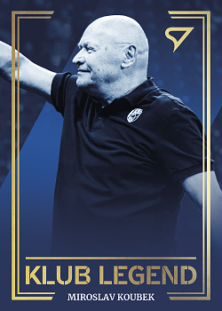 Miroslav Koubek Viktoria Plzen SportZoo Chance Liga 2025/26 2. serie Klub Legend #KL46