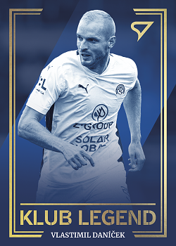 Vlastimil Danicek Slovacko SportZoo Chance Liga 2025/26 2. serie Klub Legend #KL48