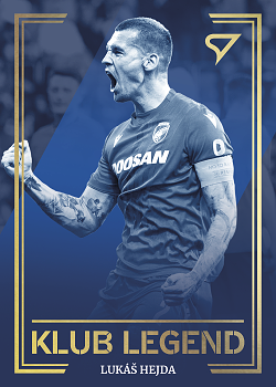 Lukas Hejda Viktoria Plzen SportZoo Chance Liga 2025/26 2. serie Klub Legend #KL50