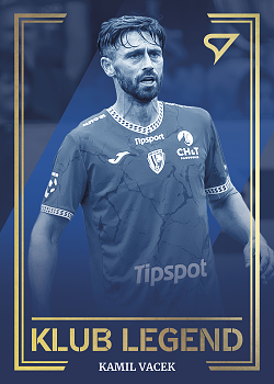 Kamil Vacek Pardubice SportZoo Chance Liga 2025/26 2. serie Klub Legend #KL51