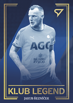 Jakub Reznicek Teplice SportZoo Chance Liga 2025/26 2. serie Klub Legend #KL53