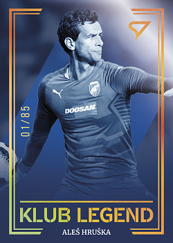 Ales Hruska Viktoria Plzen SportZoo Chance Liga 2025/26 2. serie Klub Legend /85 #KL47