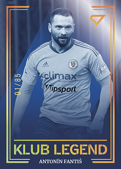 Antonin Fantis Zlin SportZoo Chance Liga 2025/26 2. serie Klub Legend /85 #KL52