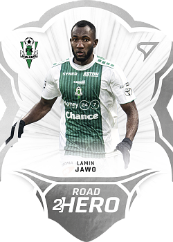 Lamin Jawo Jablonec SportZoo Chance Liga 2025/26 2. serie Road 2 Hero #RH-4