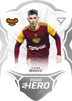 Zlatan Sehovic Dukla Praha SportZoo Chance Liga 2025/26 2. serie Road 2 Hero #RH-8