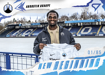 Augustin Drakpe Liberec SportZoo Chance Liga 2025/26 2. serie New Beginning /85 #NB-13