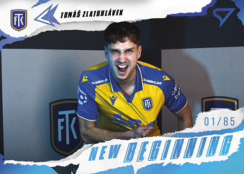Tomas Zlatohlavek Teplice SportZoo Chance Liga 2025/26 2. serie New Beginning /85 #NB-15