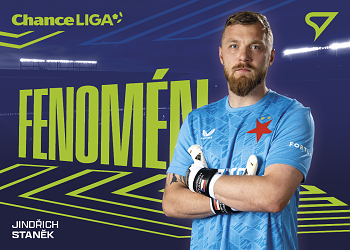 Jindrich Stanek Slavia Praha SportZoo Chance Liga 2025/26 2. serie Fenomen #FE-01