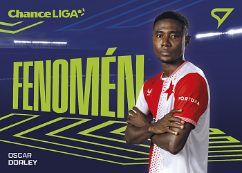 Oscar Dorley Slavia Praha SportZoo Chance Liga 2025/26 2. serie Fenomen #FE-02