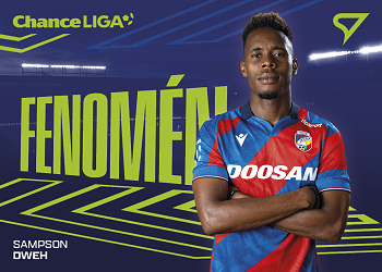 Sampson Dweh Viktoria Plzen SportZoo Chance Liga 2025/26 2. serie Fenomen #FE-04