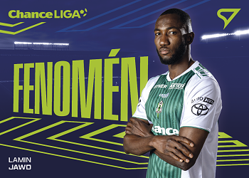 Lamin Jawo Jablonec SportZoo Chance Liga 2025/26 2. serie Fenomen #FE-14