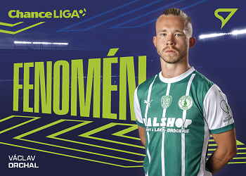 Vaclav Drchal Bohemians Praha SportZoo Chance Liga 2025/26 2. serie Fenomen #FE-22