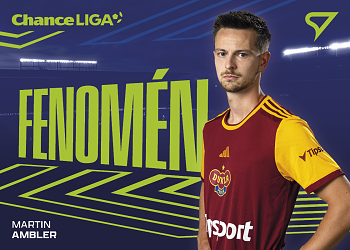 Martin Ambler Dukla Praha SportZoo Chance Liga 2025/26 2. serie Fenomen #FE-40