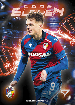 Denis Visinsky Viktoria Plzen SportZoo Chance Liga 2025/26 2. serie Code Eleven #CE-06