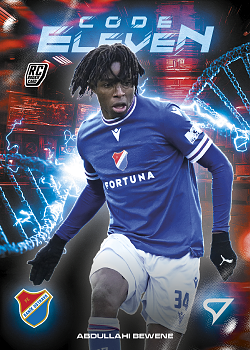 Abdullahi Bewene Banik Ostrava SportZoo Chance Liga 2025/26 2. serie Code Eleven #CE-08