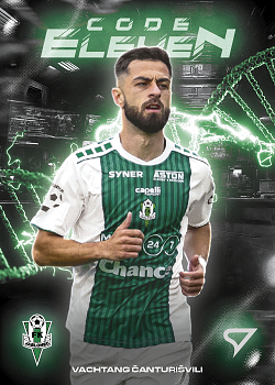 Vachtang Canturisvili Jablonec SportZoo Chance Liga 2025/26 2. serie Code Eleven #CE-14