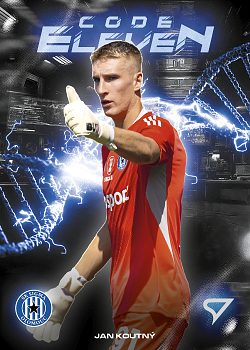 Jan Koutny Sigma Olomouc SportZoo Chance Liga 2025/26 2. serie Code Eleven #CE-16