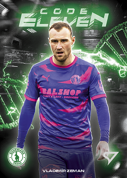 Vladimir Zeman Bohemians Praha SportZoo Chance Liga 2025/26 2. serie Code Eleven #CE-21