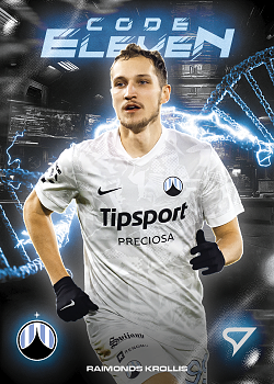 Raimonds Krollis Liberec SportZoo Chance Liga 2025/26 2. serie Code Eleven #CE-23