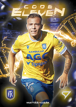 Matyas Kozak Teplice SportZoo Chance Liga 2025/26 2. serie Code Eleven #CE-27