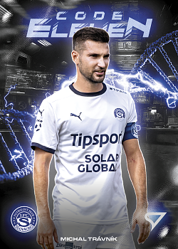 Michal Travnik Slovacko SportZoo Chance Liga 2025/26 2. serie Code Eleven #CE-31