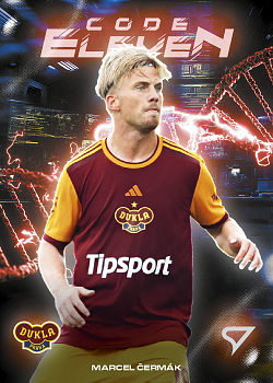 Marcel Cermak Dukla Praha SportZoo Chance Liga 2025/26 2. serie Code Eleven #CE-32