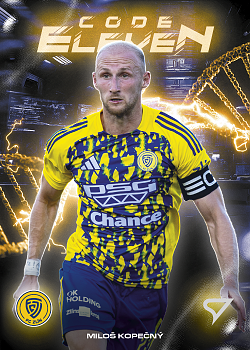 Milos Kopecny Zlin SportZoo Chance Liga 2025/26 2. serie Code Eleven #CE-35