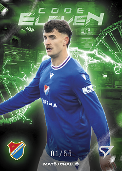 Matej Chalus Banik Ostrava SportZoo Chance Liga 2025/26 2. serie Code Eleven /55 #CE-07