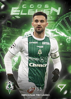Nemanja Tekijaski Jablonec SportZoo Chance Liga 2025/26 2. serie Code Eleven /55 #CE-13